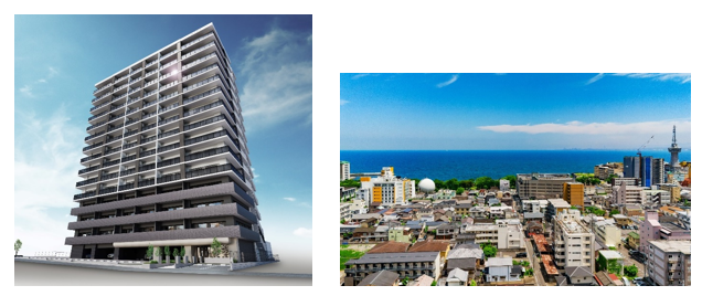 九州初の分譲マンションでのオール顔認証マンション 　NKトラストの「ルグラン別府 The Central Luxe」に 「FreeiD」を導入