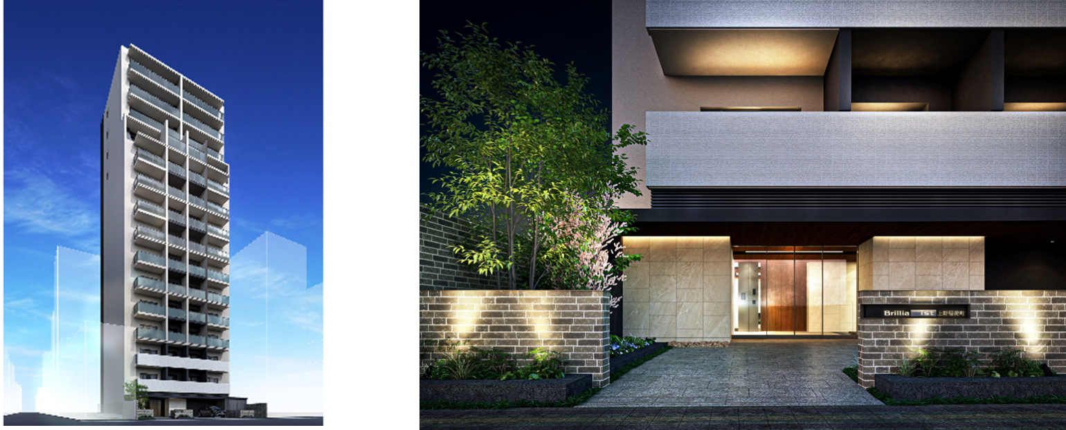 東京建物で初のオール顔認証マンションを 「Brillia ist 上野稲荷町」に「FreeiD」導入で実現